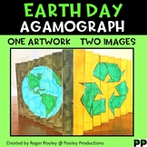 Earth Day Agamograph Art Activity