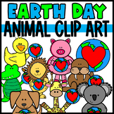 Earth Day Animals Clip Art