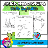 Earth Day Art Activity: Finish the Picture, Activity & Worksheets