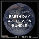 Earth Day Art Lesson Bundle. Ideas for recycling in art cl