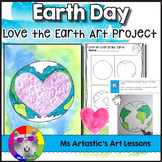 Earth Day Art Lesson, Love the Earth Art Project for Elementary