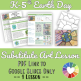 Earth Day Art Lesson for Elementary Art Substitute Lesson 