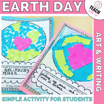 Preview of Earth Day Art and Writing Paper {FREEBIE}