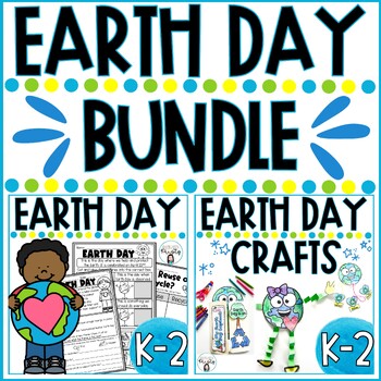 Preview of Earth Day Activities and Crafts BUNDLE for K-2