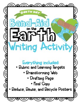 Preview of Earth Day: Band-Aid on the Earth (Reduce, Reuse, Recycle)