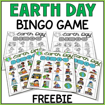 Preview of Earth Day Bingo Game - Ways to Protect Planet Earth - Spring - April Activity