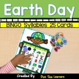 Earth Day Bingo | Syllables | 25 Cards