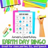 Earth Day Bingo for Class Parties | Spring Vocabulary Word