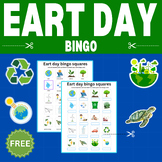 Earth Day Bingo for Kids