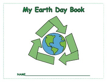 Preview of Earth Day Book (including seven activities, worksheets, and projects)