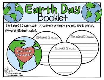 Preview of Earth Day Booklet