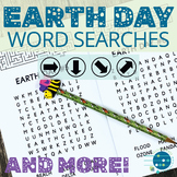 Earth Day Booklet | Word Searches, Maze Puzzles, Finish th