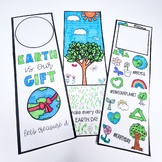 Printable bookmarks to color- Earth Day Bookmarks