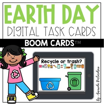 Preview of Earth Day Boom Cards™: Digital Resources