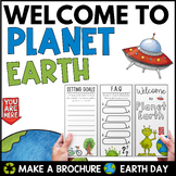 Earth Day Brochure Research Project Sustainability Activity