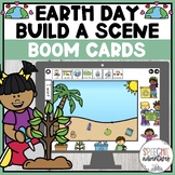 Earth Day Build a Scene Boom Cards Activity for Speech Lan