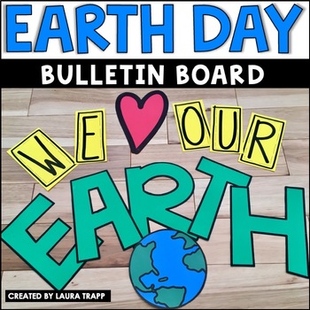 Preview of Earth Day Bulletin Board and Activities - Library Bulletin Board for April