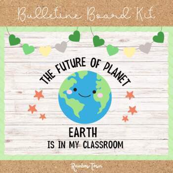 Premium Vector | World planet earth day with floral decoration