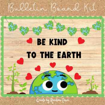 Preview of Earth Day Bulletin Board April Door Decor Classroom Display