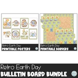 Earth Day Bulletin Board Bundle - Retro Classroom Decor - 