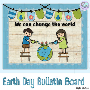 Preview of Earth Day Bulletin Board , Earth Day Craft, Earth Day Door Decor 5