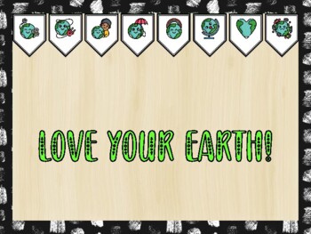 Preview of Earth Day Bulletin Board Kit & Door Décor, LOVE YOUR EARTH!