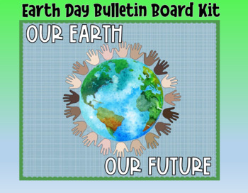 Preview of Earth Day Bulletin Board Kit- Earth Theme Bulletin Board