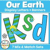 Earth Day Bulletin Board Letters & Editable Banners | Eart