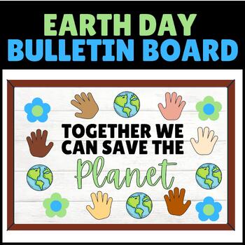 The Karkhana Glossy Laminated Hands Holding Earth with Animals Save Earth  Wall Hanging Art Frame Home