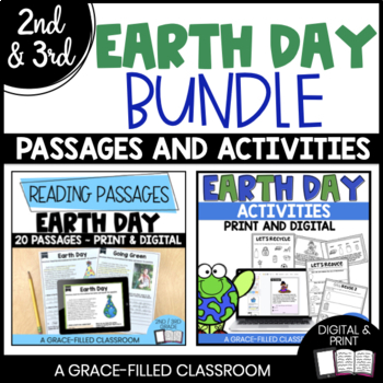 Preview of Earth Day Bundle | Earth Day Passages and Activities