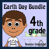 Earth Day Bundle for Fourth Grade | Math and Literacy Skil