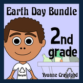 Earth Day Bundle for Second Grade | Math and Literacy Skil
