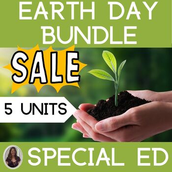 Preview of Earth Day Read Alouds, Novel Study and Earth Day Science Special Education