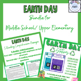 Earth Day Bundle for Upper Elementary/ Middle School - Sta