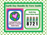 Earth Day Bundled Centers for Grammar and Place Value