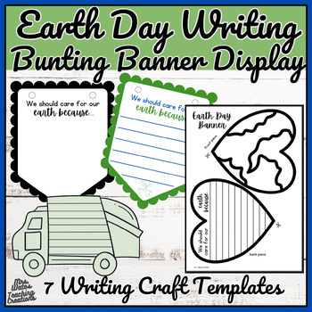 Preview of Earth & Arbor Day Writing & Craft Activities for Earth Day & Arbor Day Display