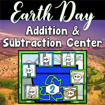 Preview of Earth Day Center ~ Recycling Sort