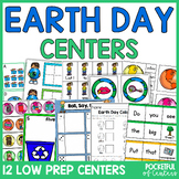 Earth Day Centers Kindergarten Math and Literacy Activities