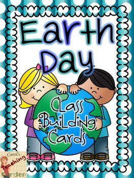 Preview of Earth Day Kagan Classbuilding Activity Cards