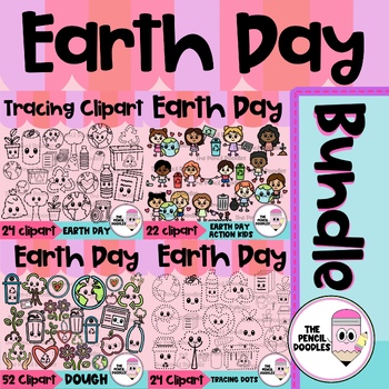 Preview of Earth Day Clipart Bundle - Día del Planeta Tierra Clip Art