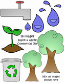 Earth Day Clipart - Commercial Use - Crayonbox Learning