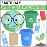 Earth Day Clipart Doodles