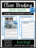 Earth Day Close Reading Differentiated Passages! Celebrate