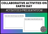 Earth Day Collaborative Activities and Co-operative Learni