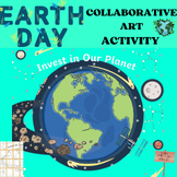 Earth Day Collaborative Art project|collaborative coloring