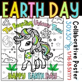 Earth Day Collaborative Coloring Poster : The Recycling Un