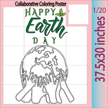 Preview of Earth Day Collaborative Poster | Great Art Activity - Celebrate Earth Day