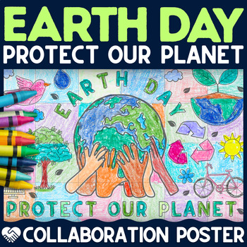 Preview of Earth Day Collaborative Poster Spring Activity | Human Impact on the Environment