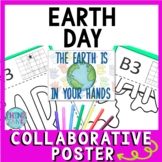 Earth Day Collaborative Poster - Team Work - Earth Hands -