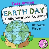 Earth Day Collaborative Puzzle Activity - Environment
